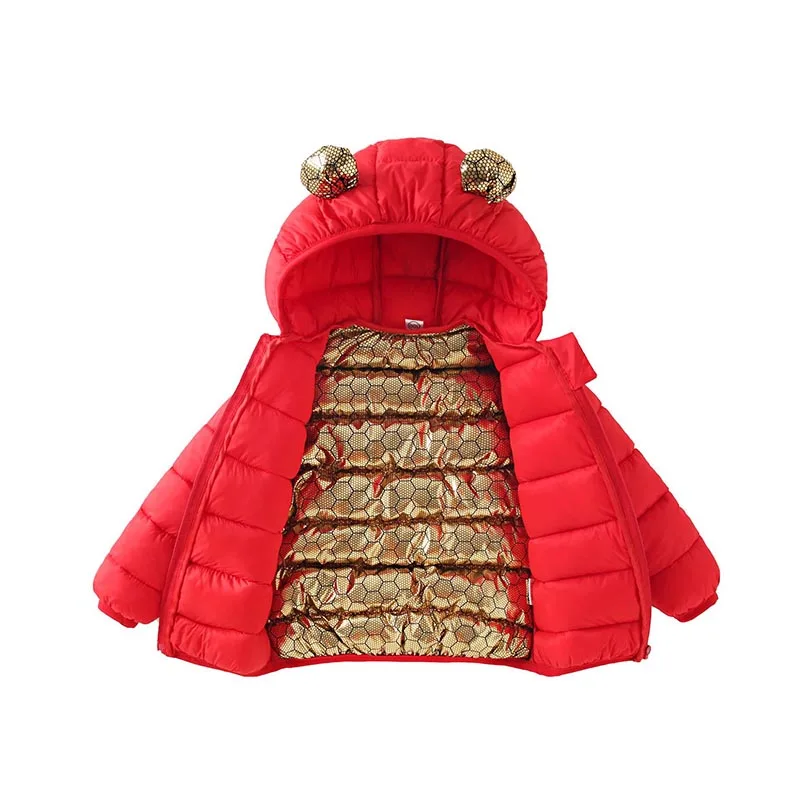 Newborn Winter Thickened Coat New Winter Collection Infant & Toddler Girls' Tops Boys' Winter Cotton Jackets
