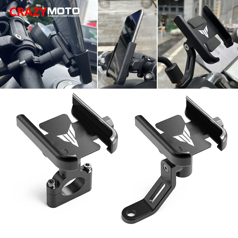 For YAMAHA MT01 MT09 MT07 MT10 MT03 MT 09 07 03 10 Accessories Motorcycle Handlebar Mobile Phone Holder GPS Stand Bracket