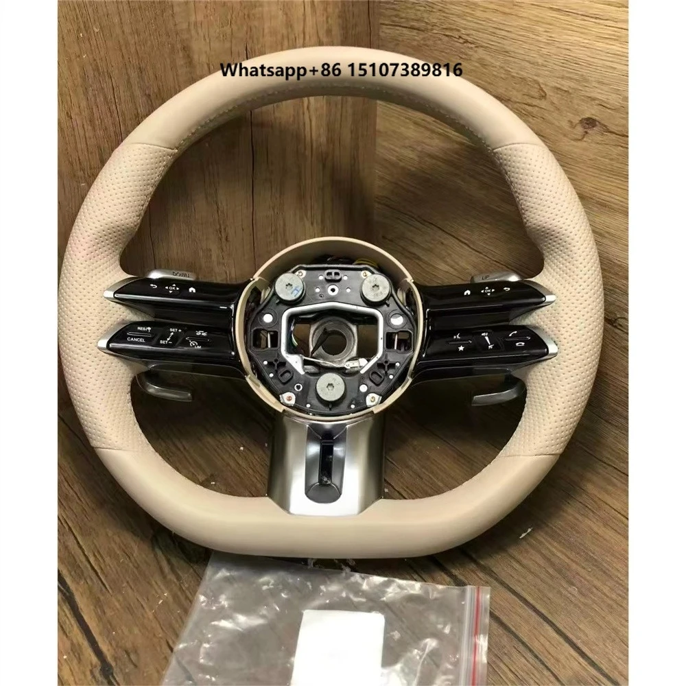 Upgrade New 2025 G63 Auto Parts Interior Steering Wheel for G-Class G Wagon G G500 G550 2019-2024
