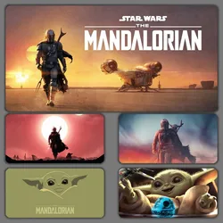 BEAST KINGDOM Yoda Star Wars Mandalorian Mousepad Large Gaming Compute Gamer PC Keyboard Mouse Mat