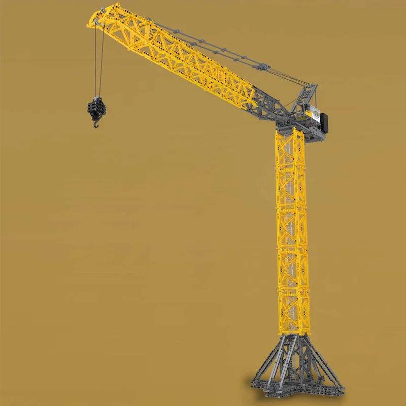 Nieuwe 2565 STKS Technische Mold Koning 17096 Luffing Jib Torenkraan Bouwstenen Set Educatief Speelgoed Volwassenen Jongens voor Geschenken