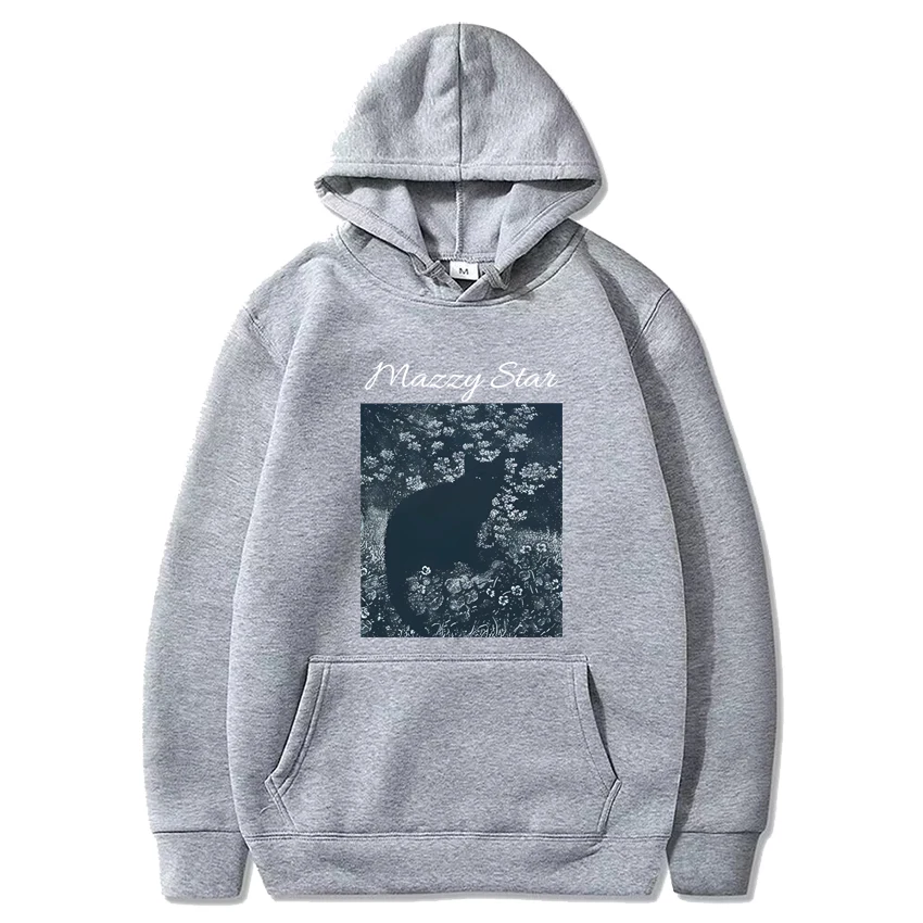 Mazzy star graphic High Quality Hoodie 2024 Hot sale Unisex Casual Loose Sweatshirts Man women ' s Fashion Fleece pullover