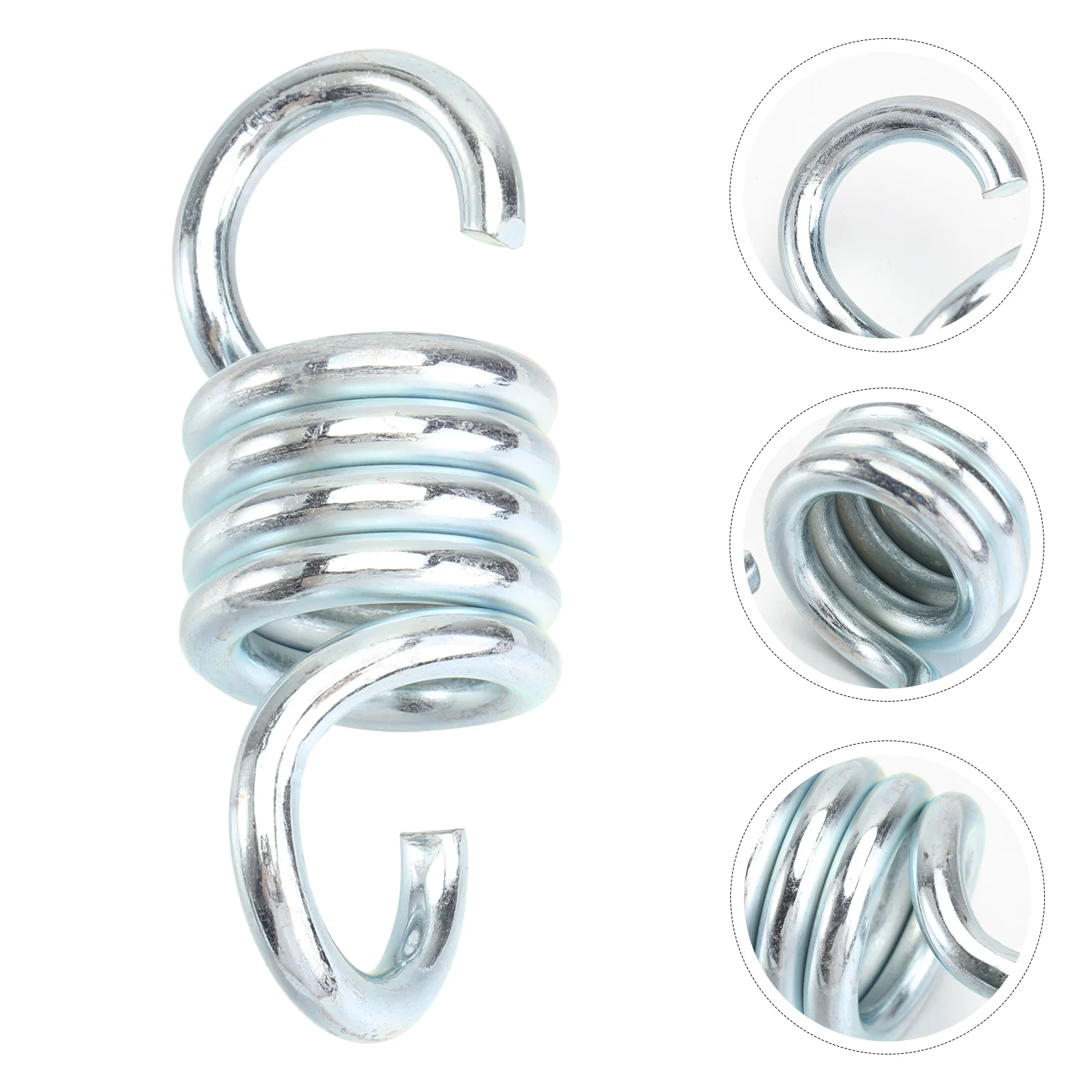 Hammock Chair Hanging Porch Swing Spring Heavy Duty Stainless Steel Hammock Swing Dual Swivel Hooks (7mm)