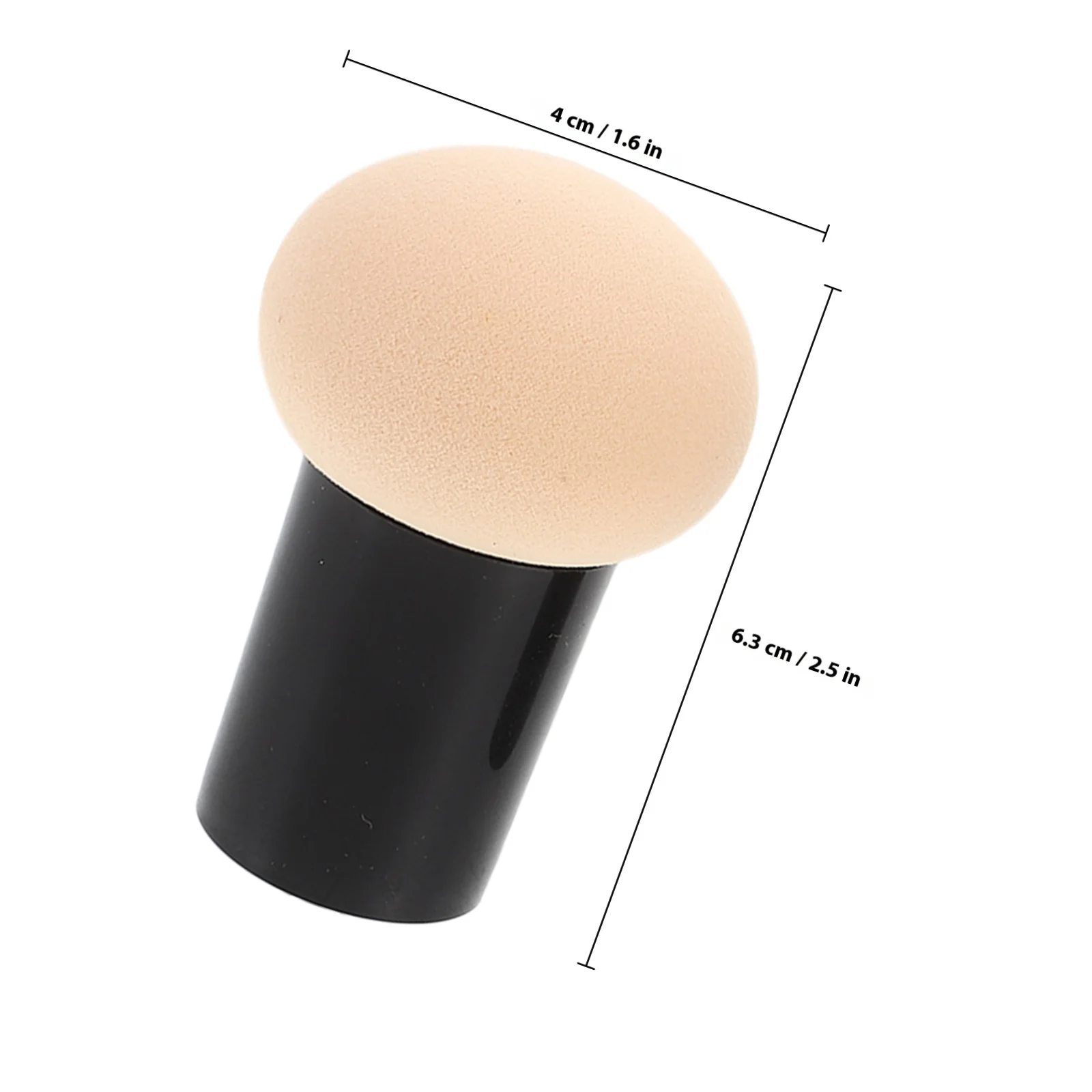 2Pcs Makeup Puff Soft Pads for Powder Liquid Foundation Blush Concealer Highlighter Daily Use Face Makeup Tool Portable