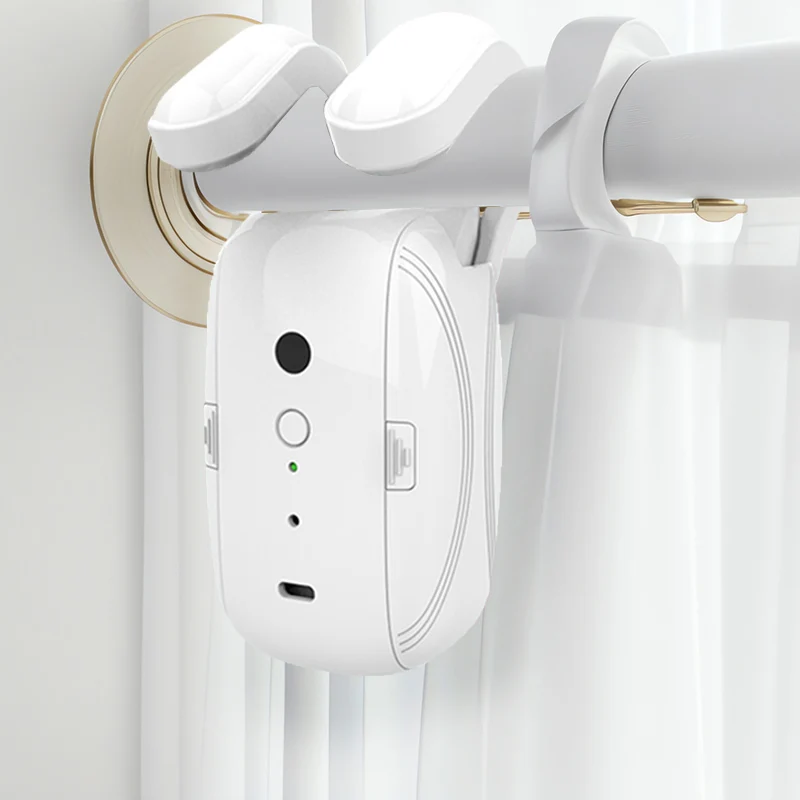 Dropshipping Wireless Smart Curtain Switch Module Alexa & Google Home Compatible with BLE for Android Smart Curtain Rail Drivers