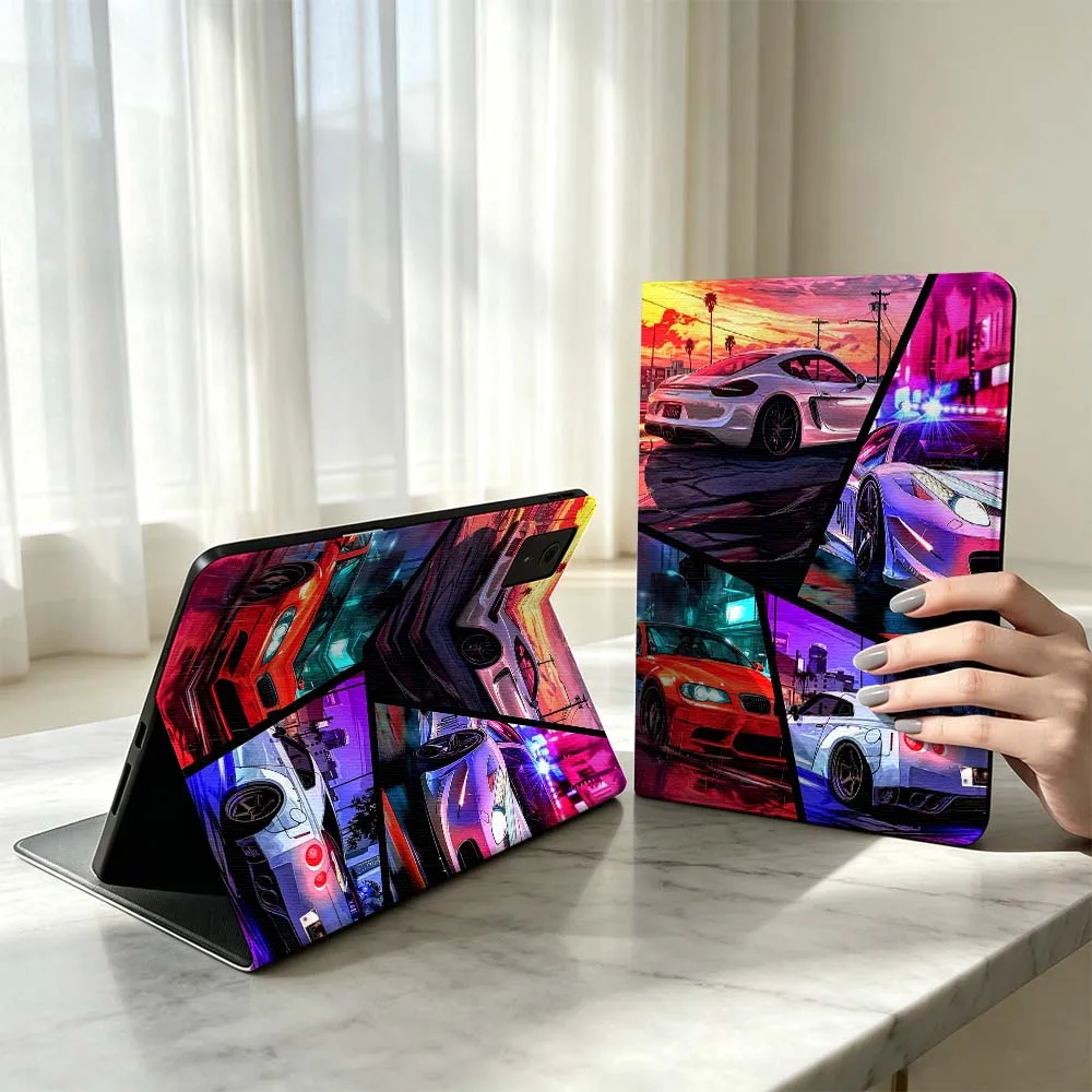 Luxury Sports Cars For Lenovo Xiaoxin Pad Pro Tab P12 P11 11 11.2 11.5 10.6 inch K10 M10 Plus Tablet Case Soft