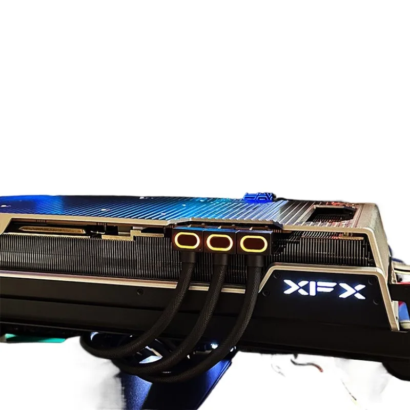 Side output: computer power extension cord GPU8PIN graphics card extension cable, AIJS one-wire extension cable
