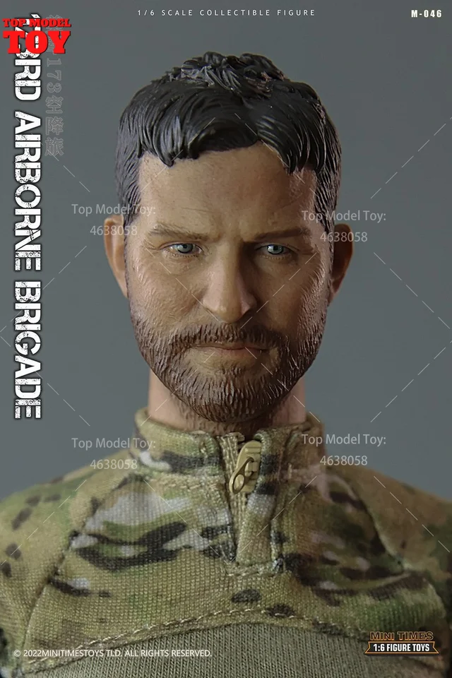 mini times toys M046 1/6 Scale USA 173rd Airborne Brigade Male