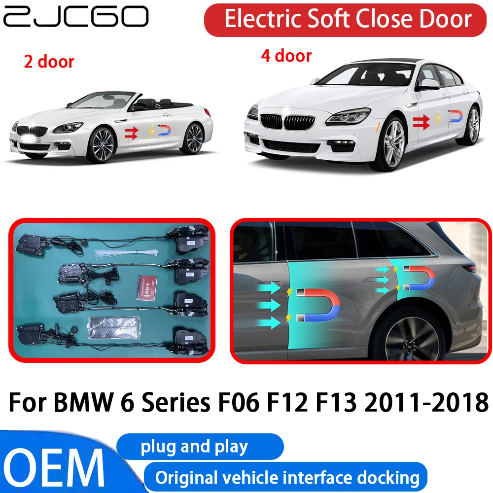 

for BMW 6 Series F06 F12 F13 2011-2018 Car Automatic Electric Soft Close Door Closer System OEM Plug and Play Comfort Closing