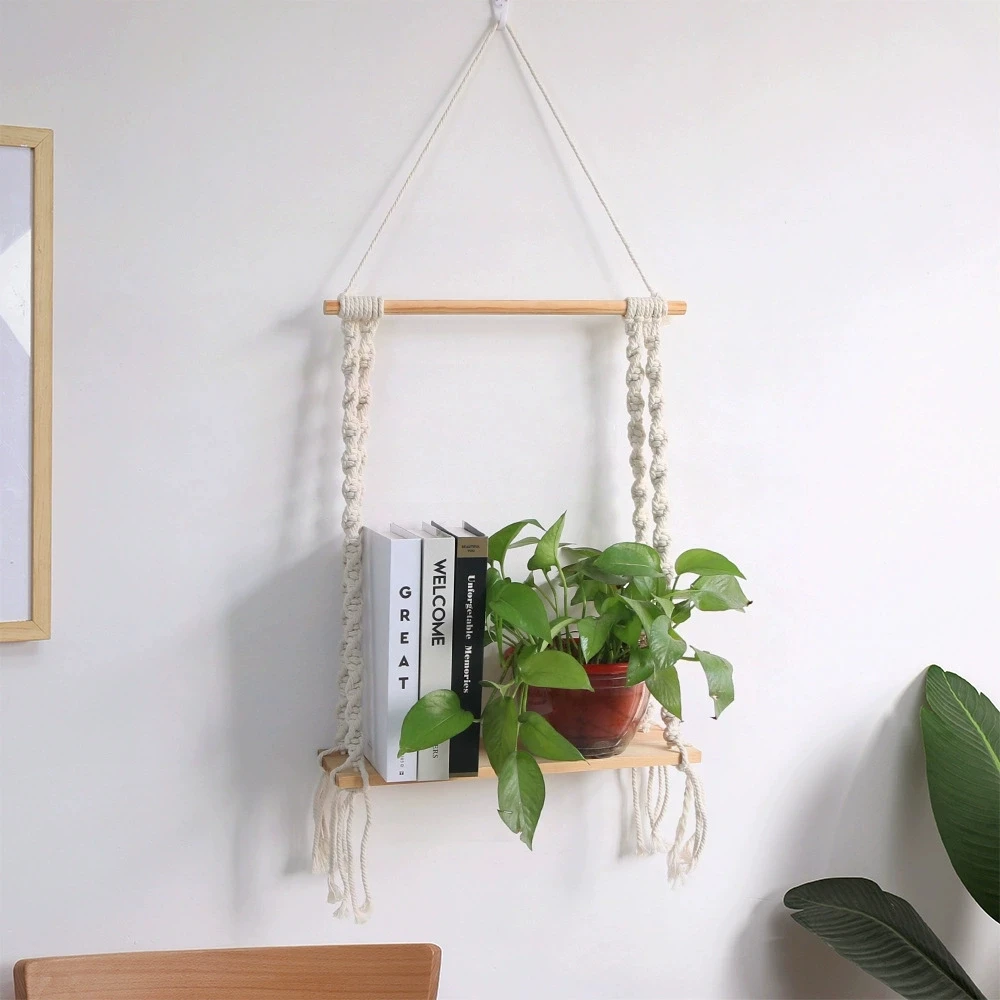 Nordic Bohemian Macrame Wall Hanging Boho Tapestry Hand-Woven For Home Decor Livingroom Bedroom Room House Decoration