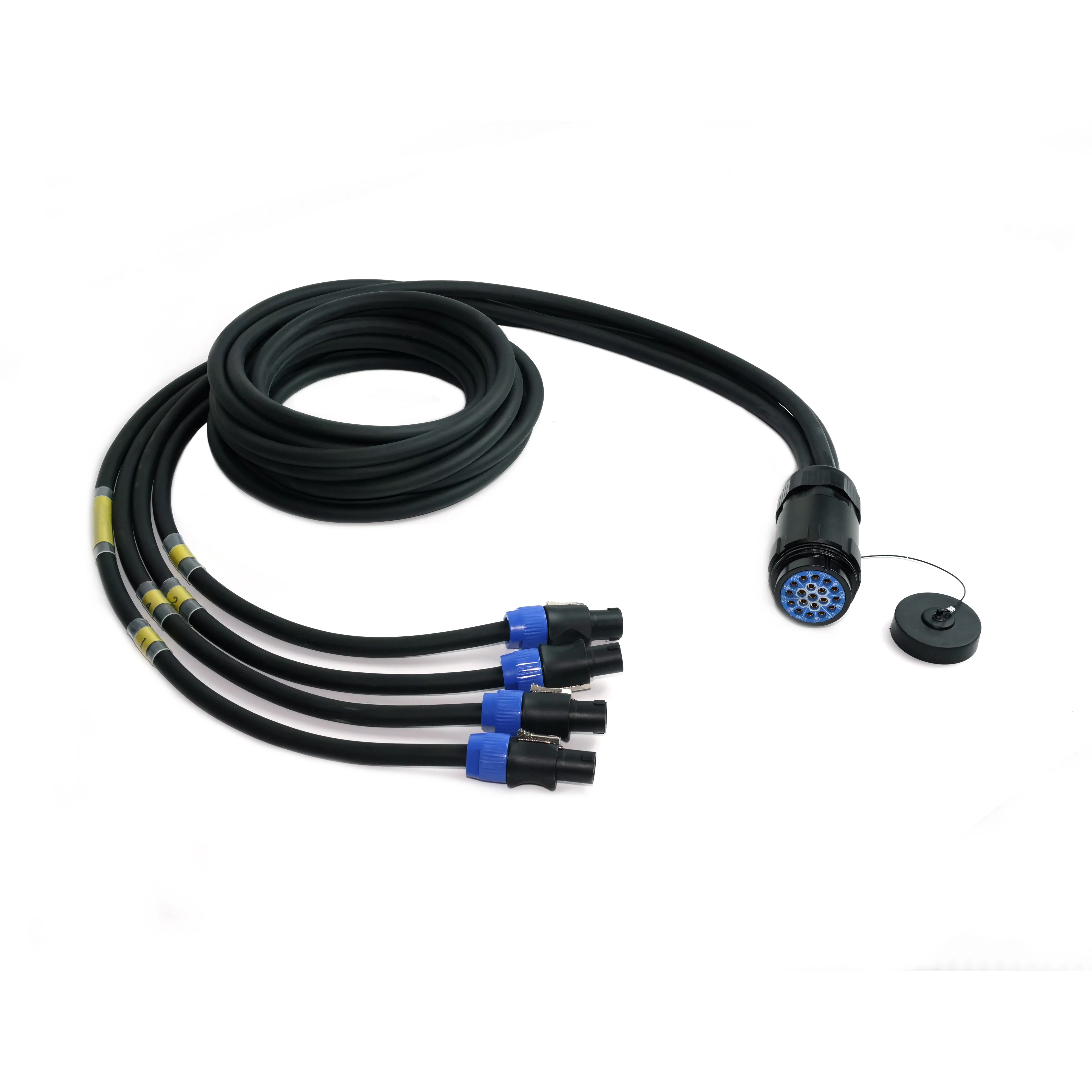 2026/Power/Audio Socapex 19Pin Converting to Quad Speakon NL4 Adapting Cable for Stage Performance