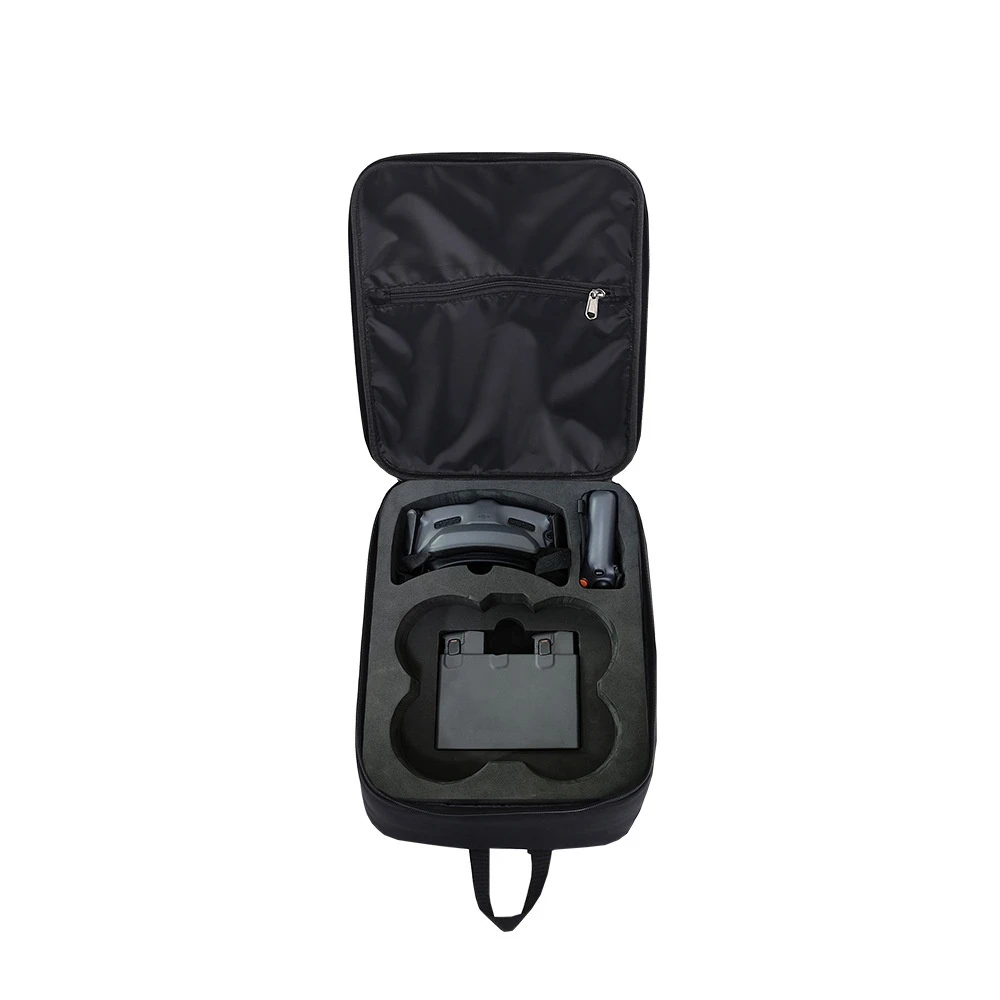 For DJI Avata 2 Backpack Avata 2 Storage Bag Black Backpack Organizer Case For DJI Avata 2 Accessory Bag