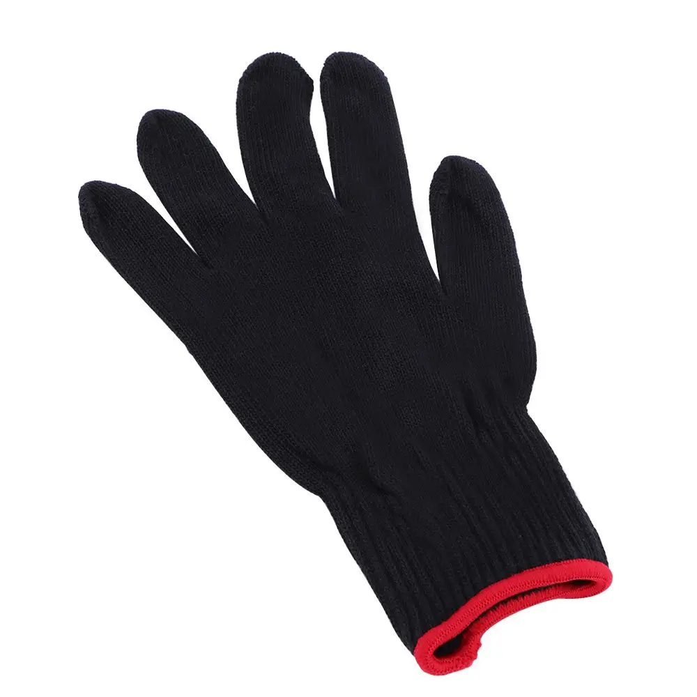 Heat Resistant Glove Blocking Hand Protector Glove Hair Styling Tool