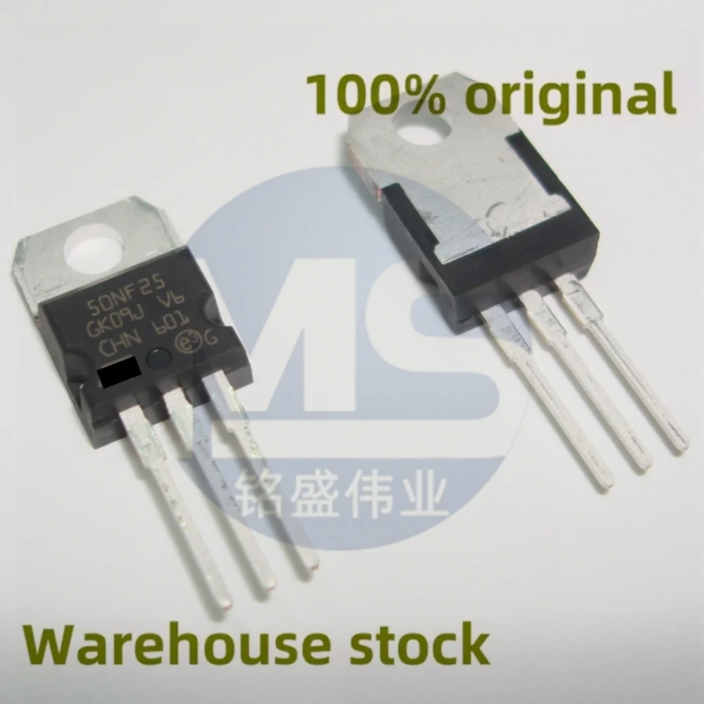 5PCS 100% new STP50NF25 50NF25 direct insertion TO-220 MOSFET in stock direct sale