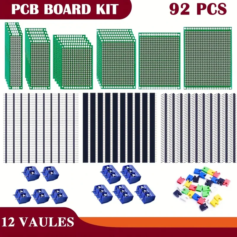 

Universal board universal board circuit board hole board green oil PCB circuit board experimental board 5*7*6*8 welding board