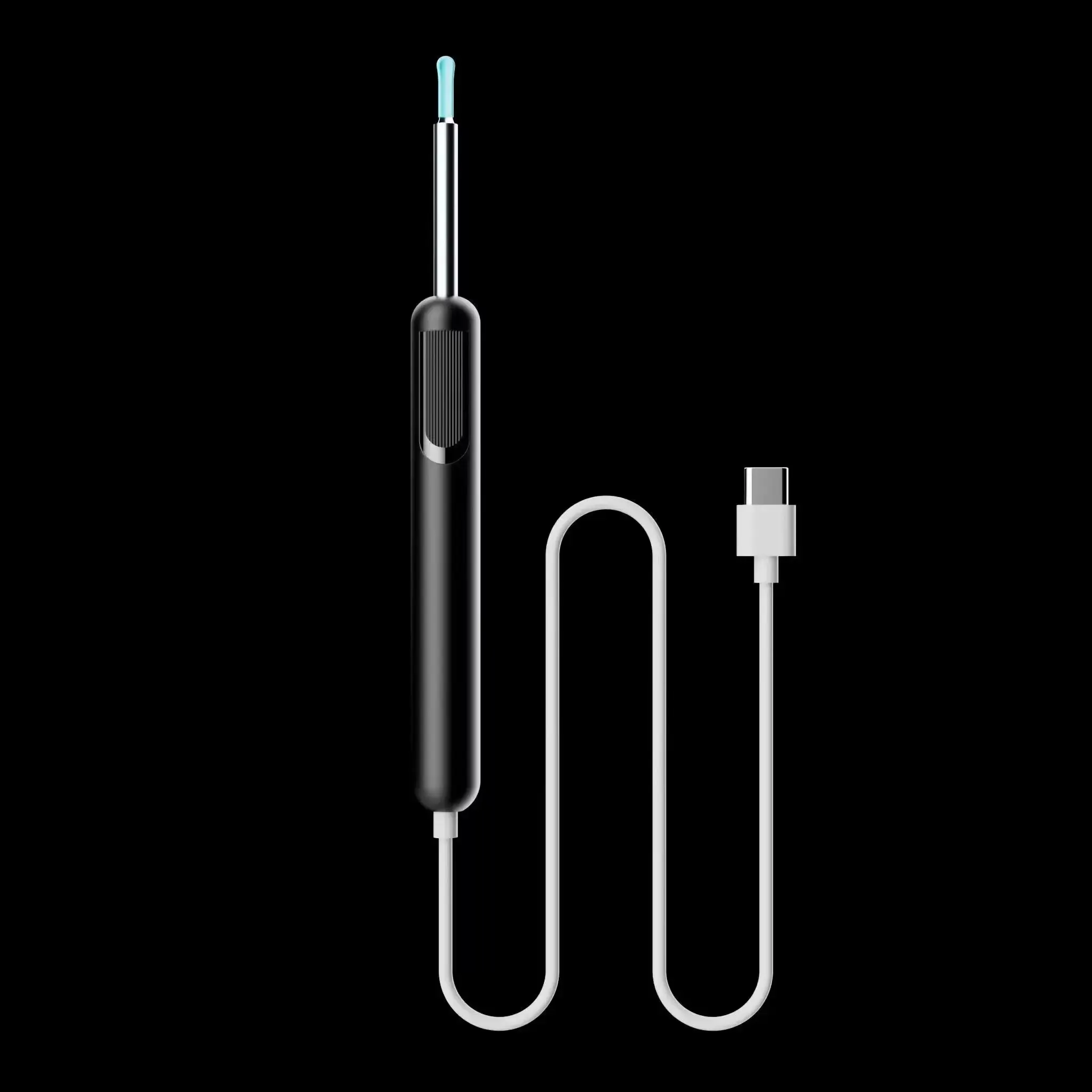 Ear Wax Removal Tool Smart Ear Cleaner Ear Camera Scope with Light Smartphone Ear HD Video Otoscope Wax Cleaner For Android PC