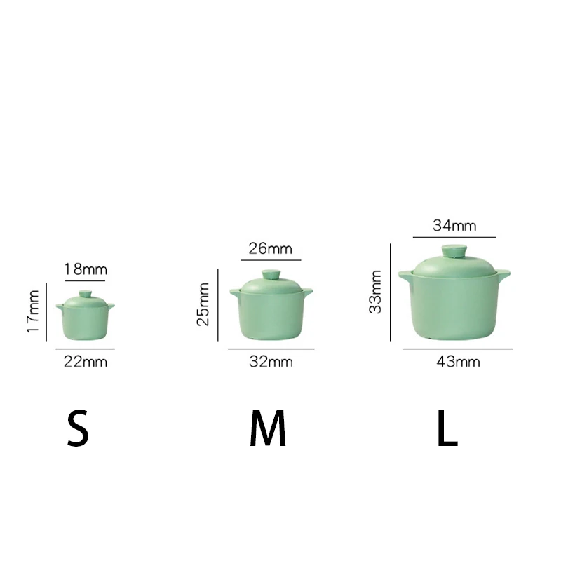 1:6 1:12 Dollhouse Miniature Alloy Cooking Soup Pot Cookware Kitchen Utensils Doll House Kitchen Accessories