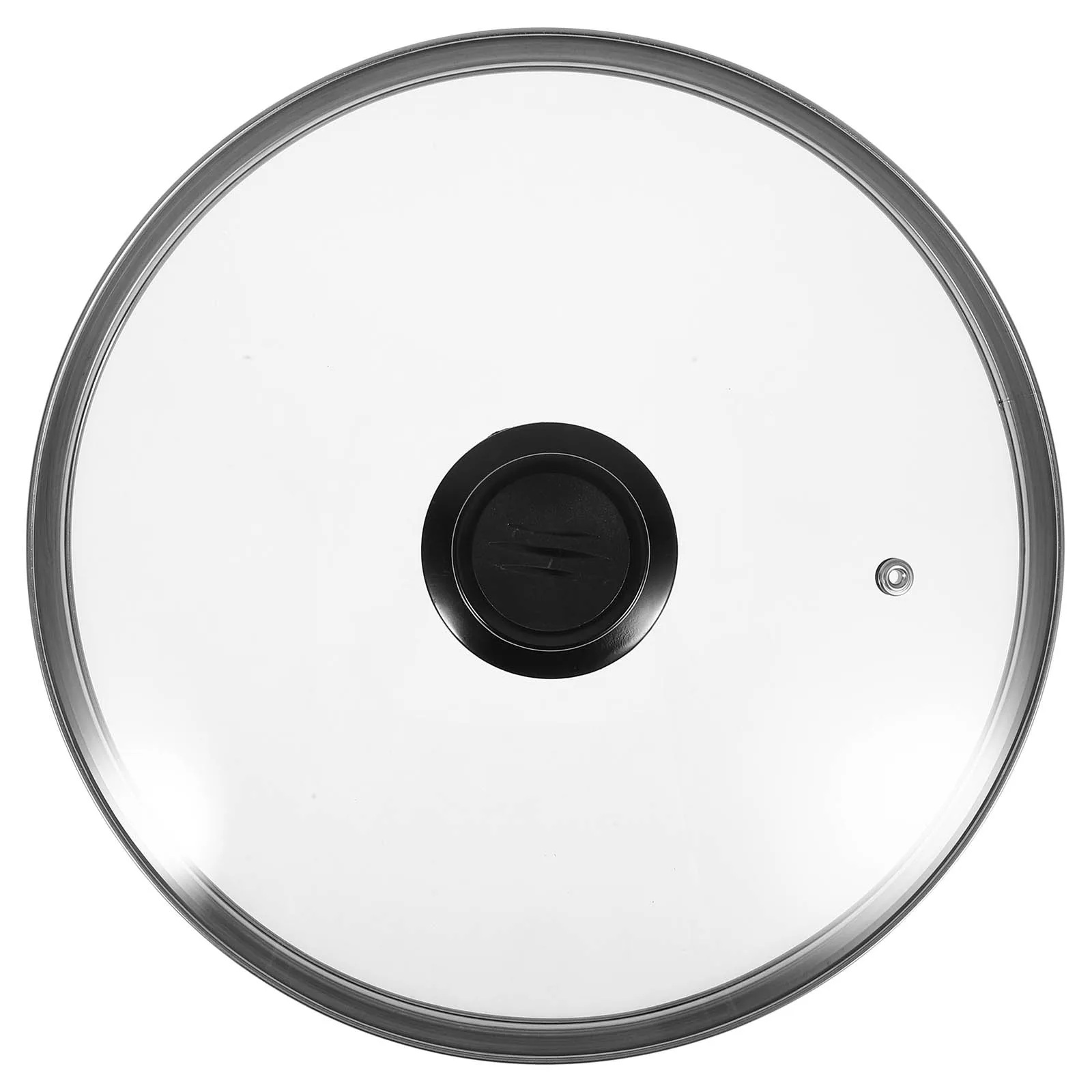 

1Pcs Tempered Glass Pot Lid Transparent Round Cover Heat Resistant Pan Lid Kitchen Gadget Anti Splash Cover Kitchen Gadget