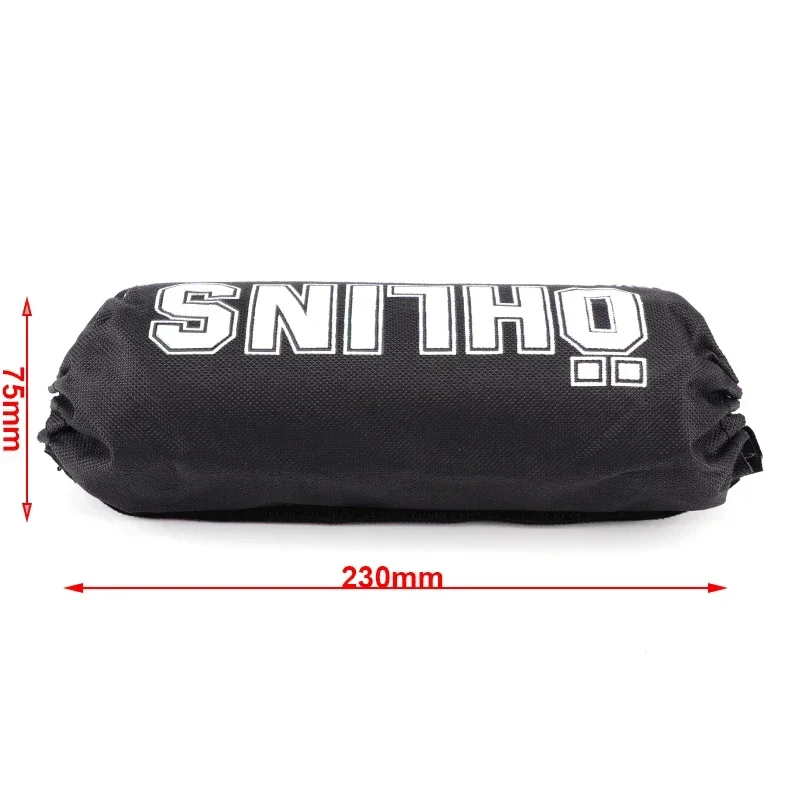 230mm Motorcycle Rear Fork Shock Absorber Cover Protector Guard Suspension Cover Wrap Set For Dirt Bike Pit Pro Accessories