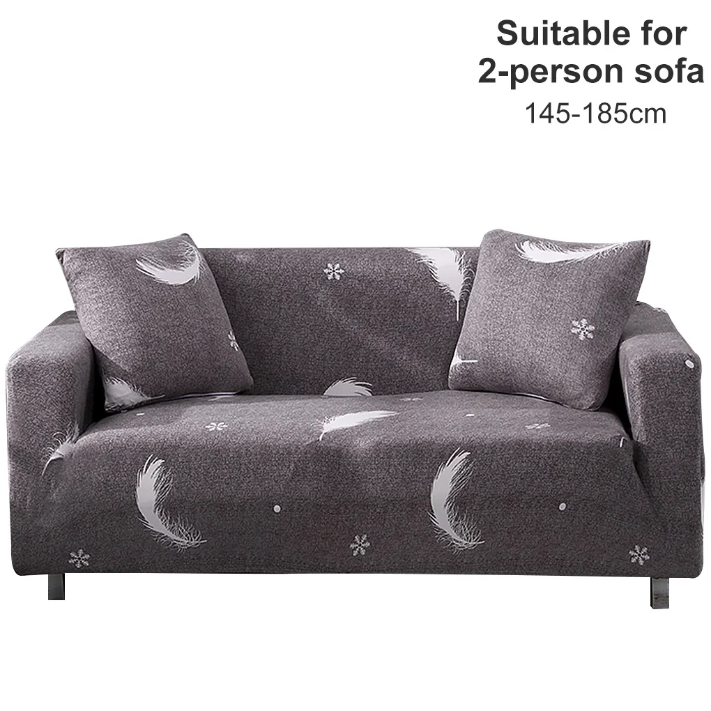 

Universal Sofa Cushion Cover All-inclusive Printed Elastic Couch Slipcover Furniture Protector Watercolour 3 Person