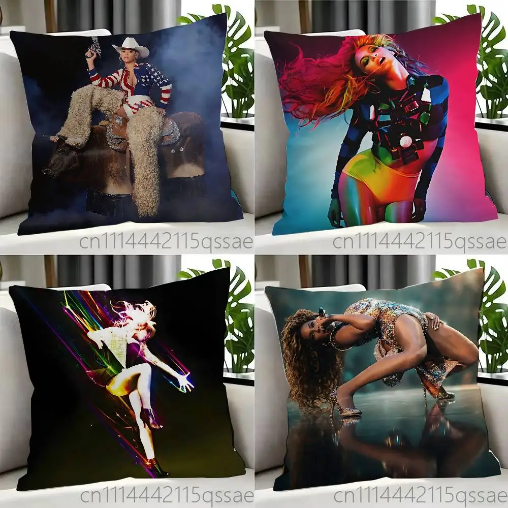 FOR Beyonce B Day Single Throw Pillow Case Cover Sofa Cushion Home Room Decor