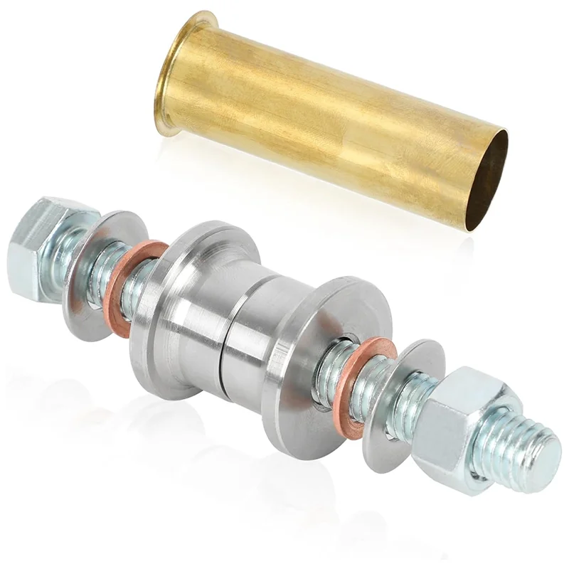 

【Найнижшая цена!】1 шт., 1-дюймовый инструмент для развальцовки сливной трубки и 1 шт. латунная сливная трубка для лодок, инструмент для развальцовки болтов Seadog, вращающийся развальцовка