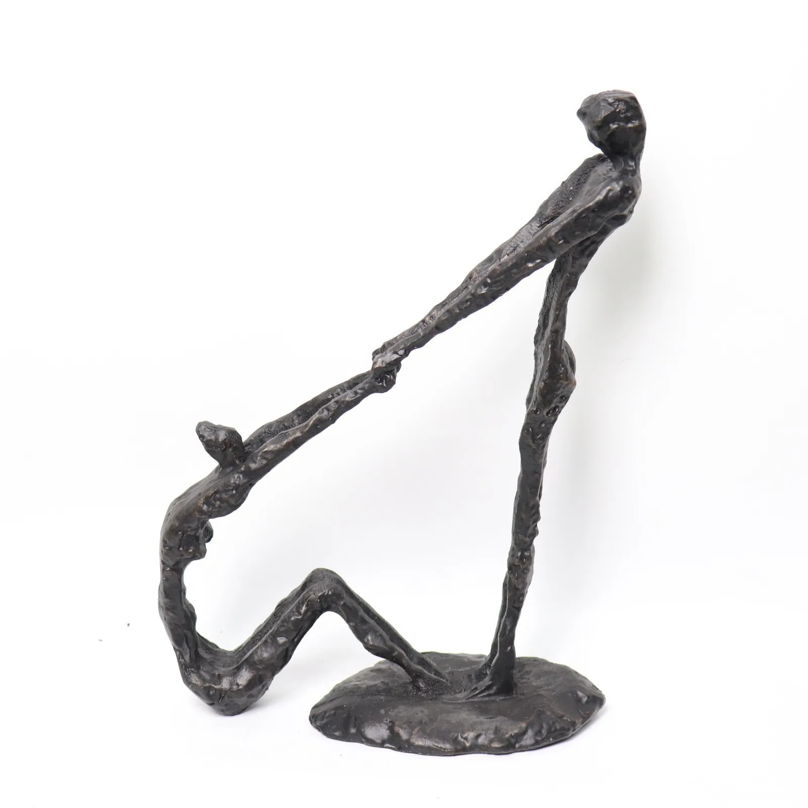 

Современная простая металлическая ручка, скульптура персонажа, украшения для гостиной, кабинета, рабочего стола, модель комнаты, креативное мягкое украшение