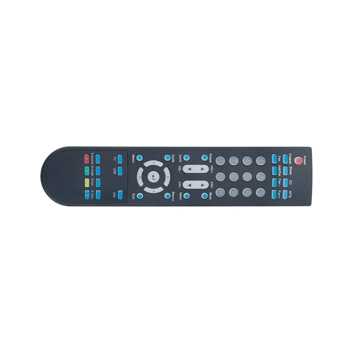 Remote Control Replace KR007B008 for TV X405BV-FHDU X408BV-FHDU X505BV- X508BV- X505BV-FHDU X508BV-FHDU