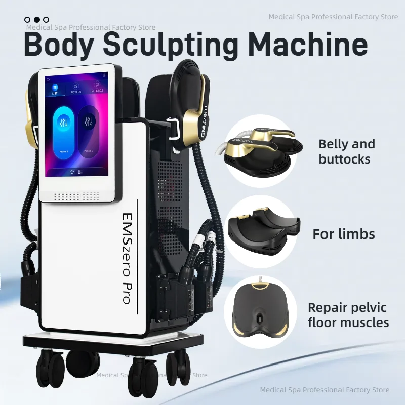 EMSZERO 6500W 200Hz Slimming Machine Hiemt Nova Body Sculpting EMS Pelvic Muscle Stimulator Salon