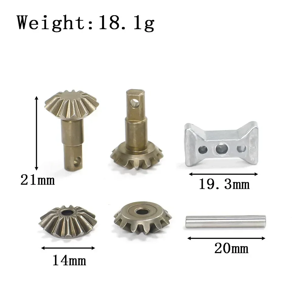 1 Set 6882X Differentieel Uitgang versnellingen Spider Versnellingen voor TRXS XO-1 Stampede Rustler Slash Hoss 4X4 1/10 RC Auto