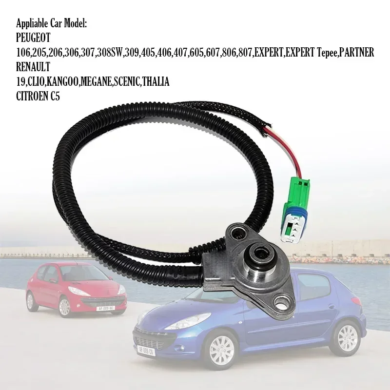 OE 7700100009 Auto Gearbox Pressure Sensor for Renault Laguna Espace Trafic 2529.24 252924 Transmission Control Sensor