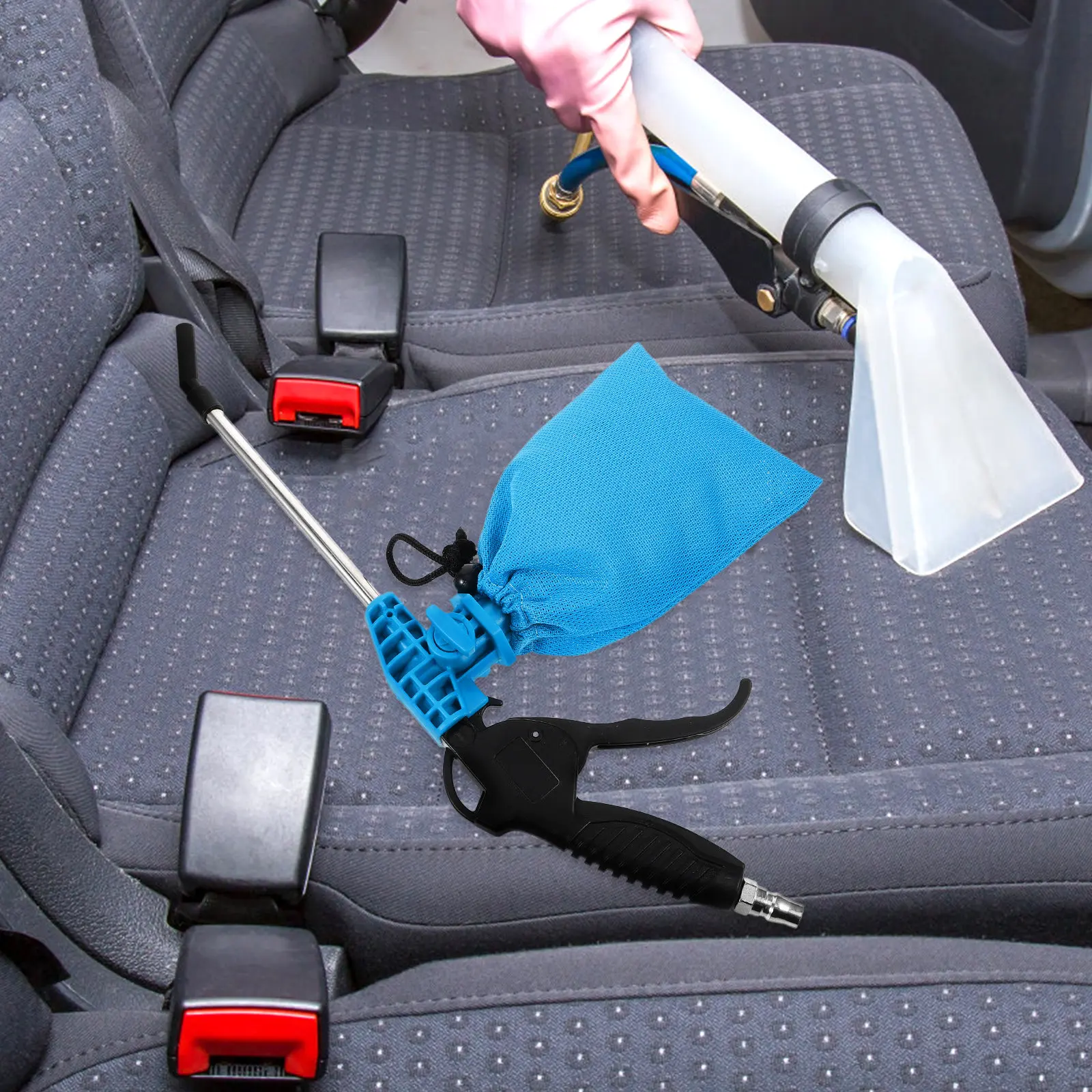 

Blow Suction Vacuum Cleaner Air Duster Tool Multipurpose Tire Dust Removal Car Home Industrial Cleaning Kit Air Vacuum
