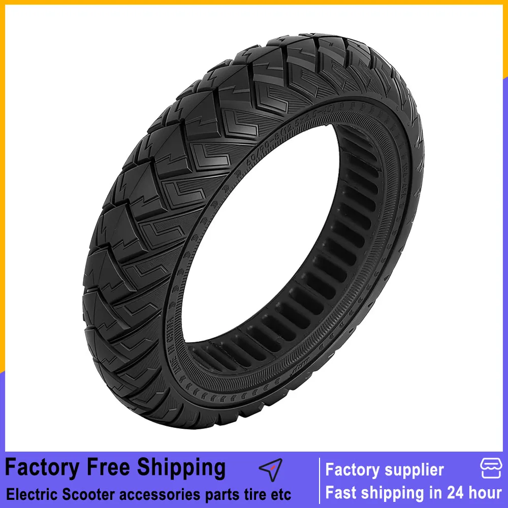 

12 Inch 60/90-8 Tubeless Solid Tire Explosion-Proof for Xiaomi 5 Plus Electric Scooter Off Road Tyre Replacement Accessories