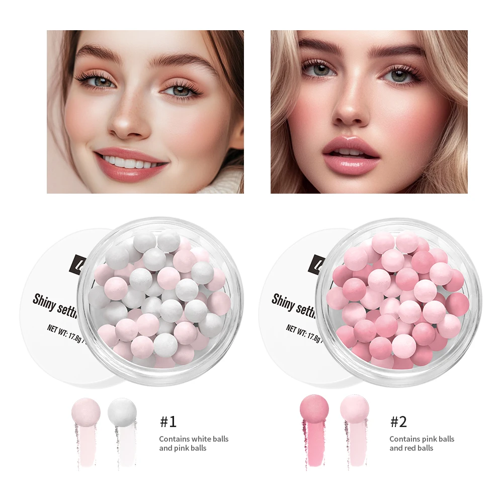 Pearl Ball Setting Powder Ball Effectively Long Lasting Controls Oil Creates A Soft Matte Finish Shape Shiny Modify Skin  Makeup