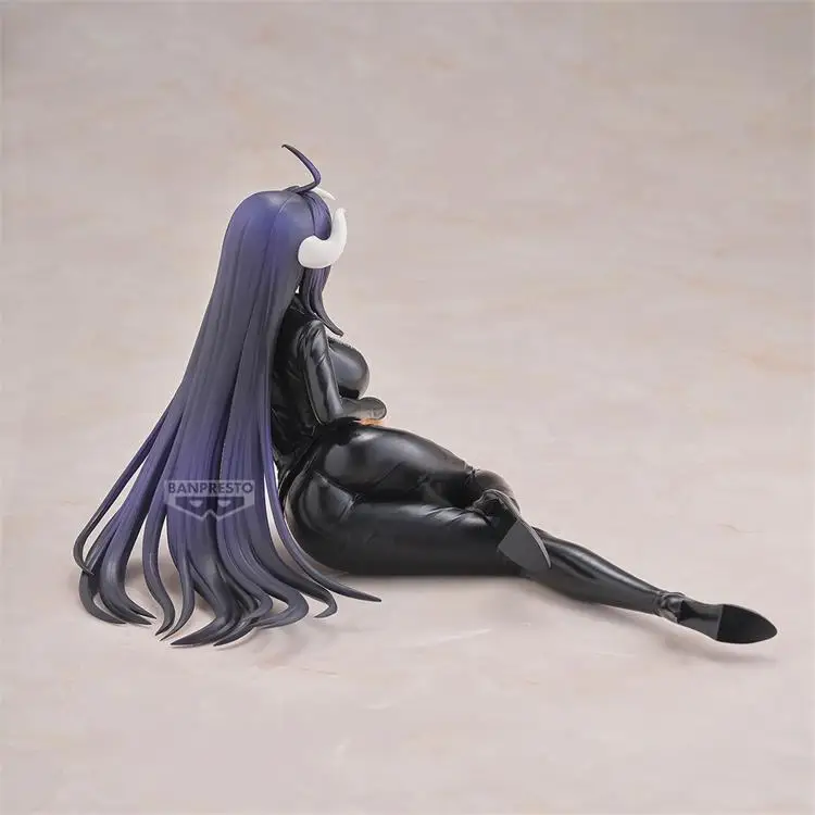 BANDAI Original Overlord Albedo หนัง Ver.Relax Time Action Figure งานอดิเรกสะสมเดสก์ท็อปเครื่องประดับ