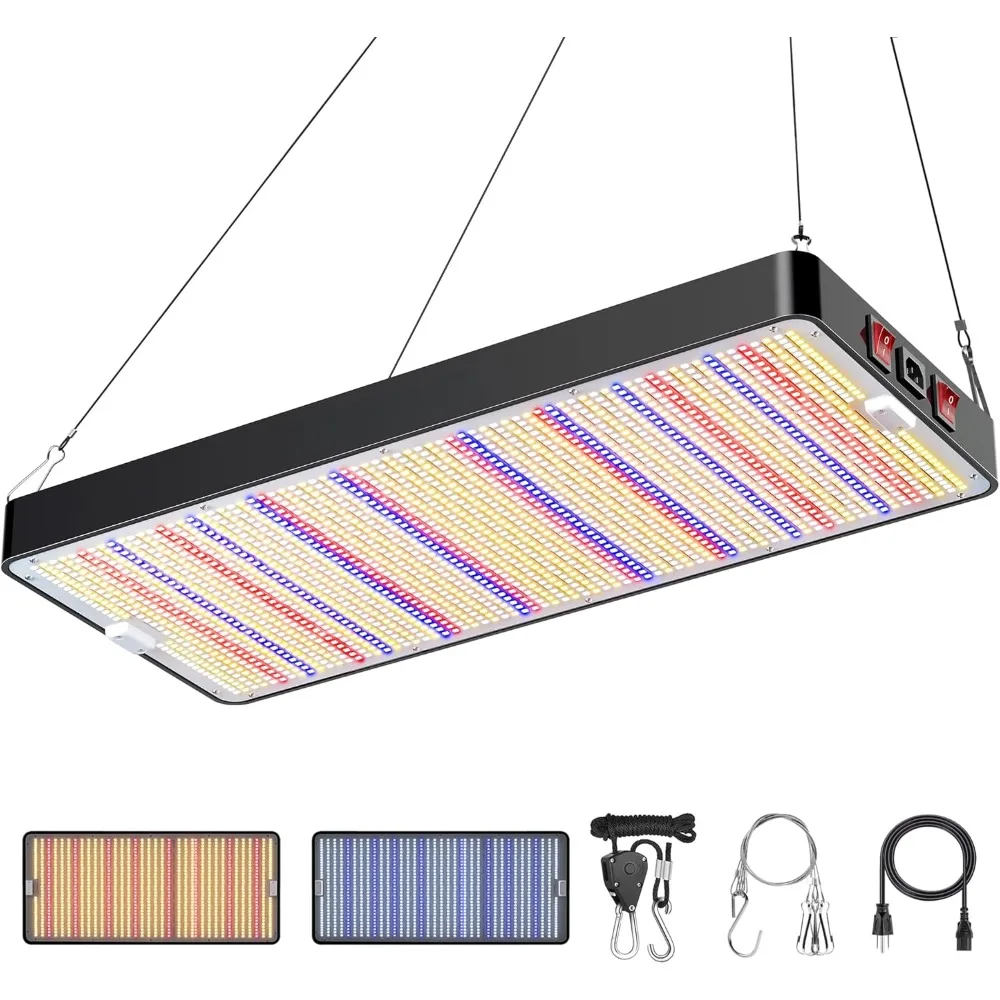 Led growth lights with high yield diode full spectrum Led growth lights for indoor plants greenhouse vegetables open