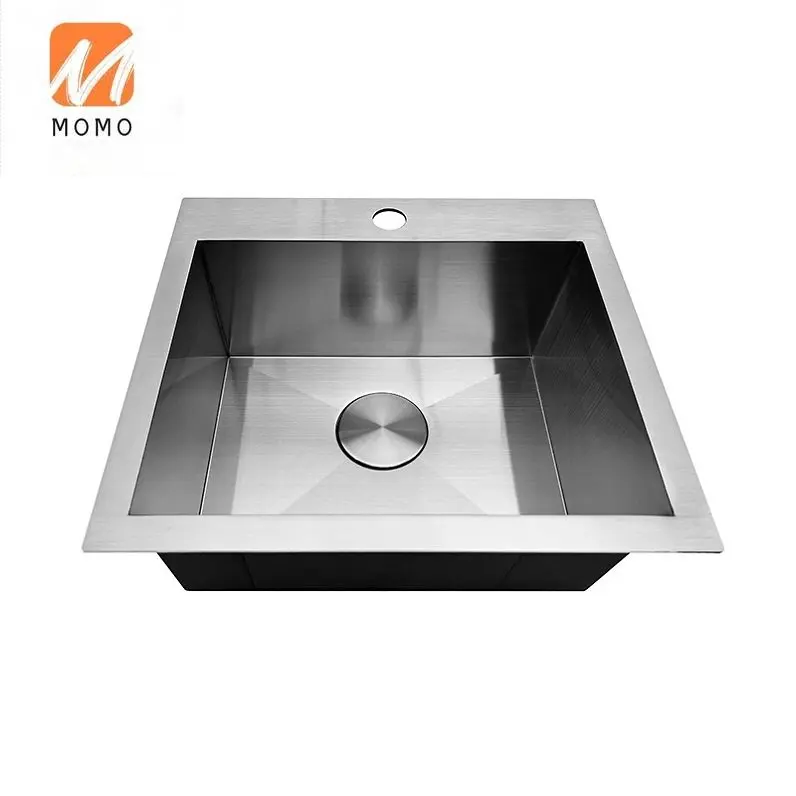 High Demand Products Big Size Kitchen Sinks Stainless Steel 304 Single Bowl Rectangular Kitchen Sinks