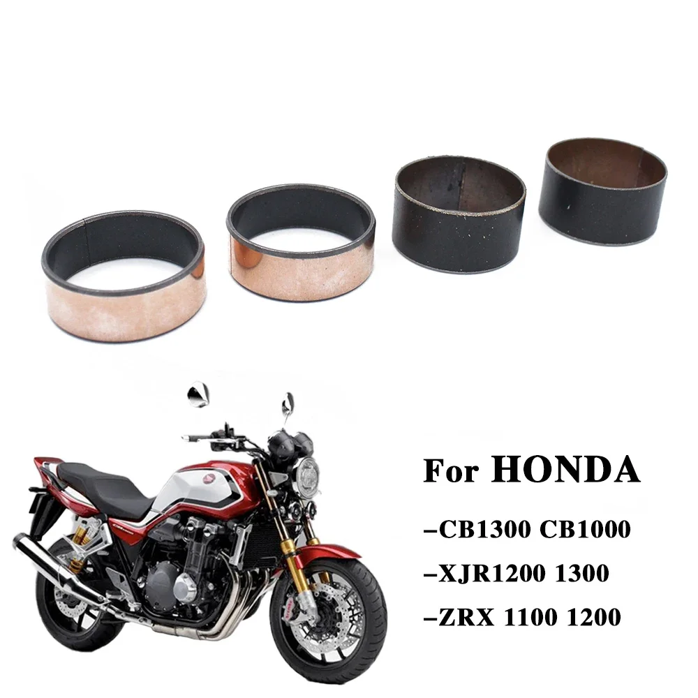 For Honda CB1300 Motorcycle Accessories Shock Absorber Sleeve Cpper Rings 43mm Up and Dow CB1300 CB1000 XJR 1200 1300 ZRX 1100