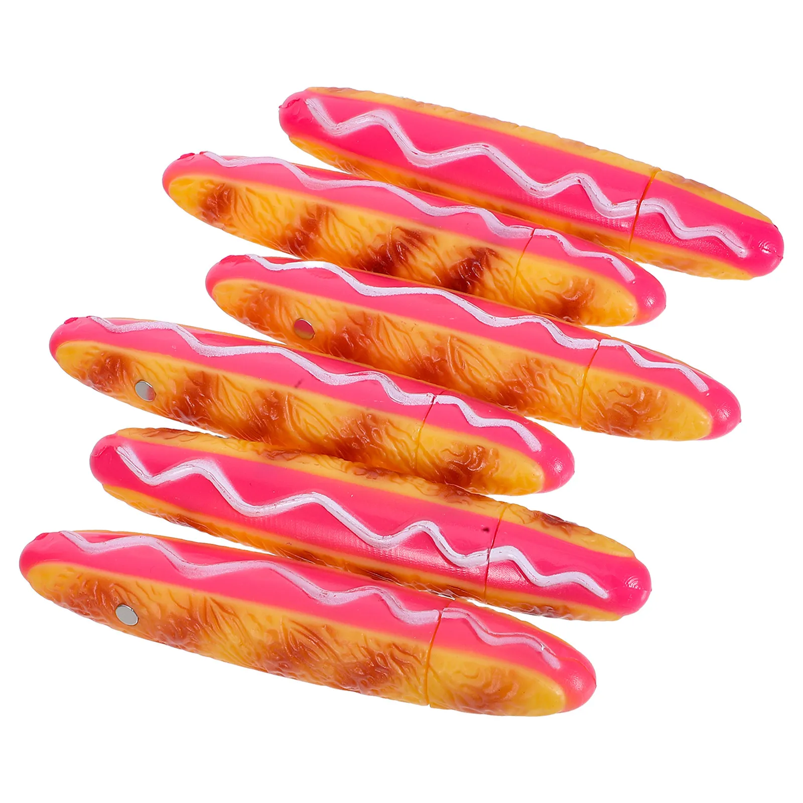 

Набор из 6 шариковых ручек в форме хот-дога, реалистичные ручки в виде еды, оригинальные ручки для письма, для школьных принадлежностей, студентов, офиса, вечеринок