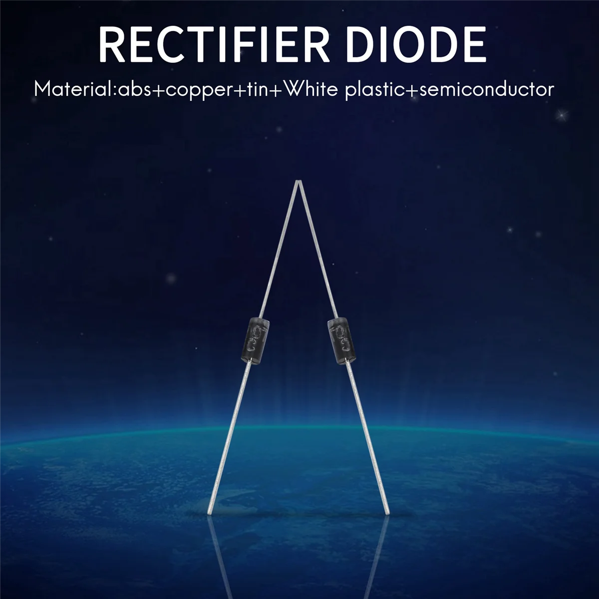 100 قطعة المعدل ديود 1N4007 IN4007 DO-41 1A 1000V A002