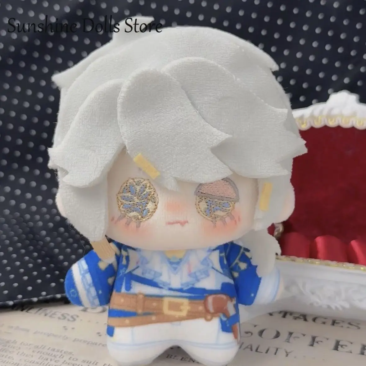 Game Identity Ⅴ Cotton Doll Luca Balsa Prisoner Series Attributes Plush Pendant Toys Nunu Body Dolls Anime Plushie Gift 10CM