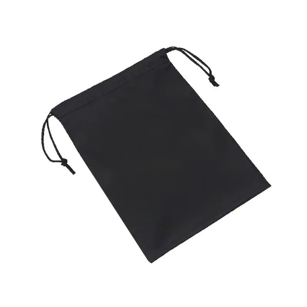 Drawstring Storage Pouch - Waterproof Nylon Portable Bag - alternate angle