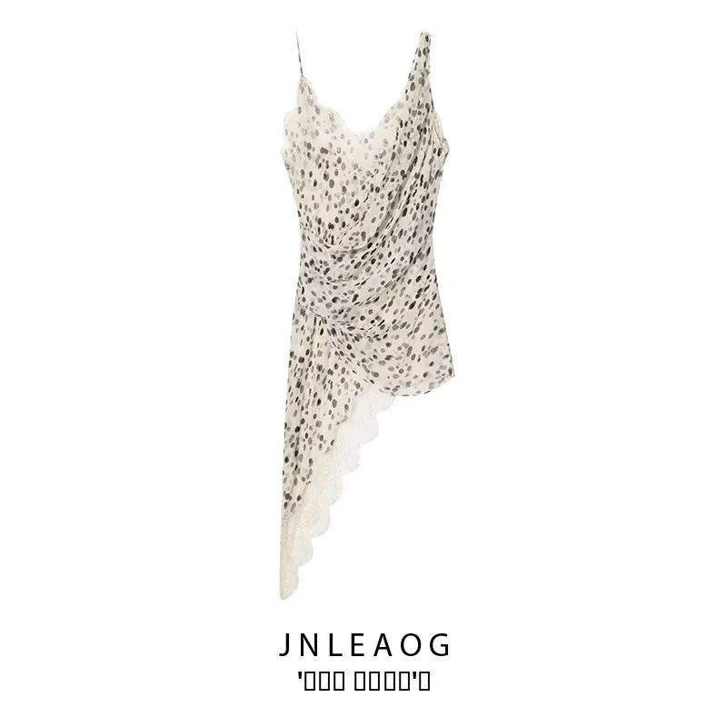 

Faionable Polka Dot Women's Underwear Sle Top JNLEAOG Autumn New Arrival Polyester Fabric European Sle Outerwear