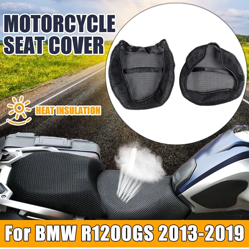 

Motorcycle heat insulation Mesh Seat Cover Cushion Pad Guard For BMW R1200GS