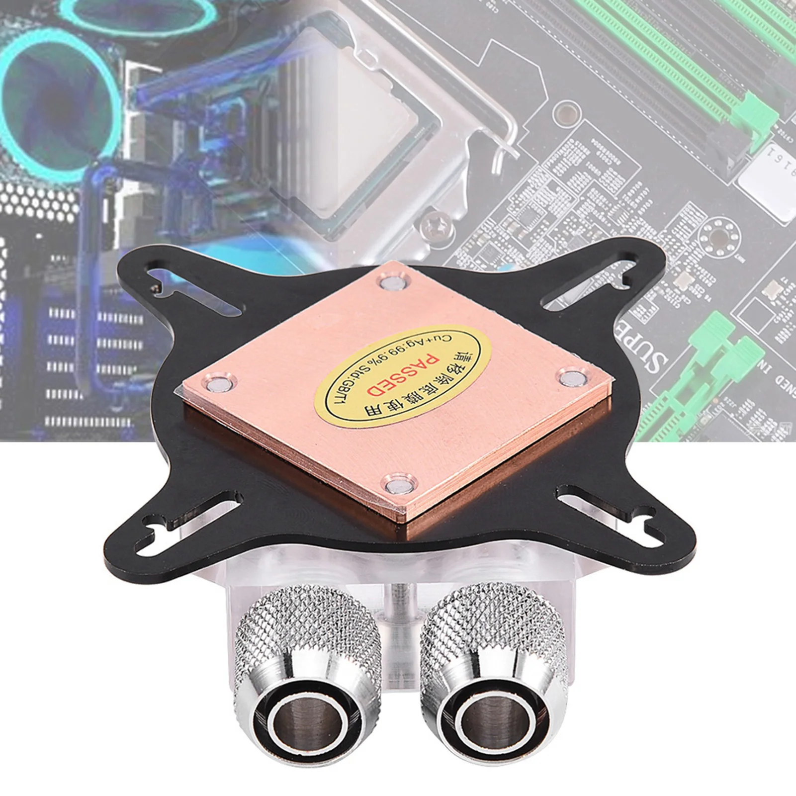 water cooling block Computer GPU Cooling Water Block Cooler Kit Red Copper Base for Graphics Processing Unit GPU cooling block