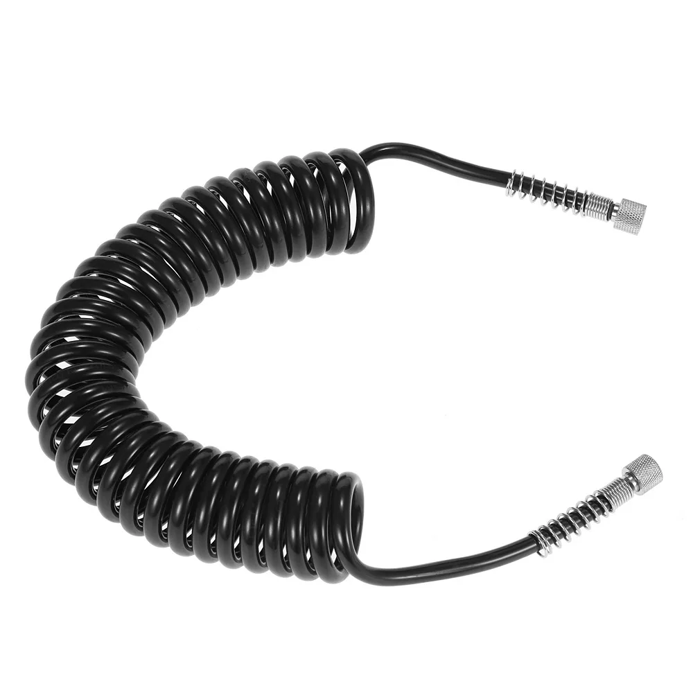 1/8 Inch Fittings Air Hose Quick Fittings Solid Brass Coupler Air Compressor Hose Bend Restrictor Coiled Air Hose