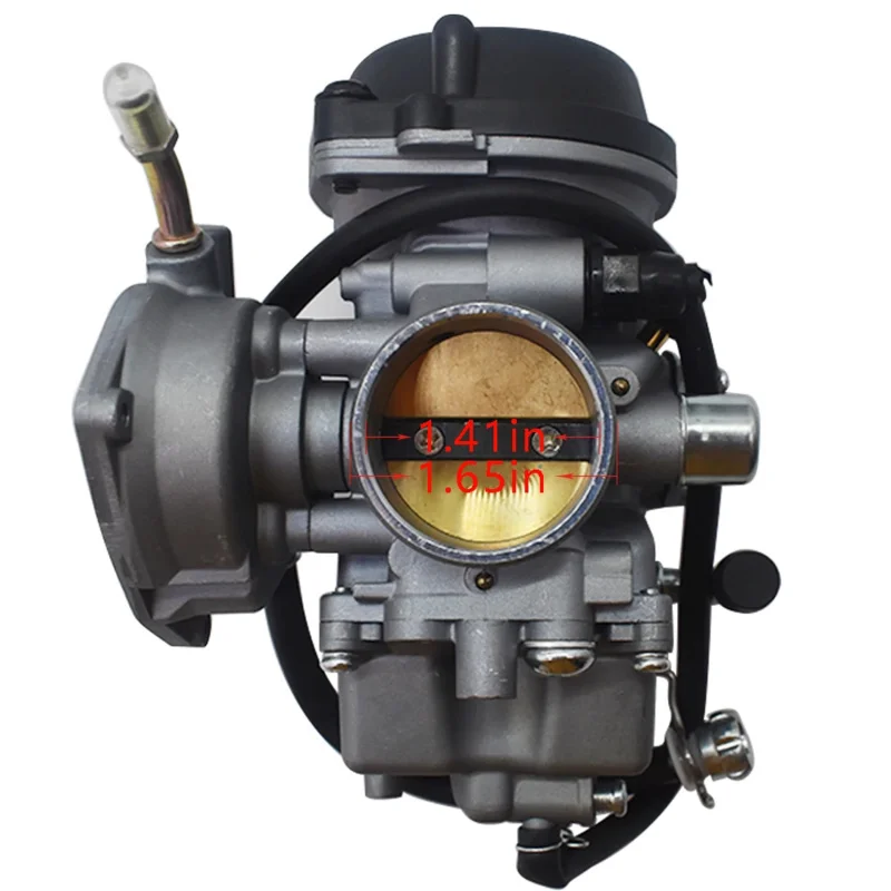 PD36J Carburetor 36mm For Suzuki LTZ400 ATV Carb For DVK400 Kodiak 400YFM 400 R​aptor400 2003-2007 With Fuel Valve Petcock