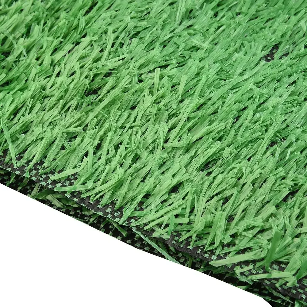 Artificial Grass Carpet 200*200CM PP + PE Environmental-friendly Green Fake Synthetic Garden Landscape Lawn Mat Turf Home Decor