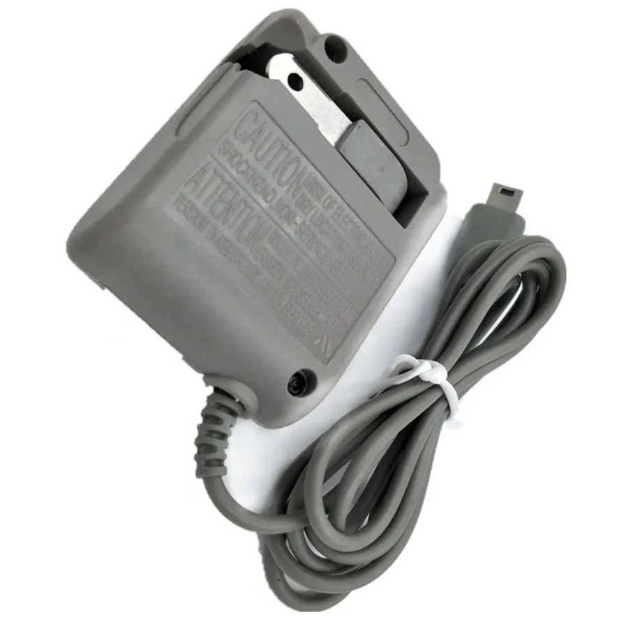 50 шт./лот, адаптер для зарядного устройства переменного тока с вилкой США для консоли Nintendo NDS Lite DSL NDSL, настенное домашнее дорожное зарядное устройство, адаптер