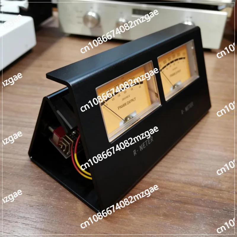 Audio Level DB Meter Finished VU Meter DB Panel Display2-Way Amplifier Speaker Audio Music Orange Light High-Precision VU Meter